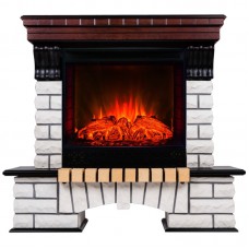 Камин Realflame Country с очагом Evrica 750Вт, античный дуб