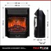 Камин Realflame Elford с очагом Majestic Lux, античный дуб, 750 Вт